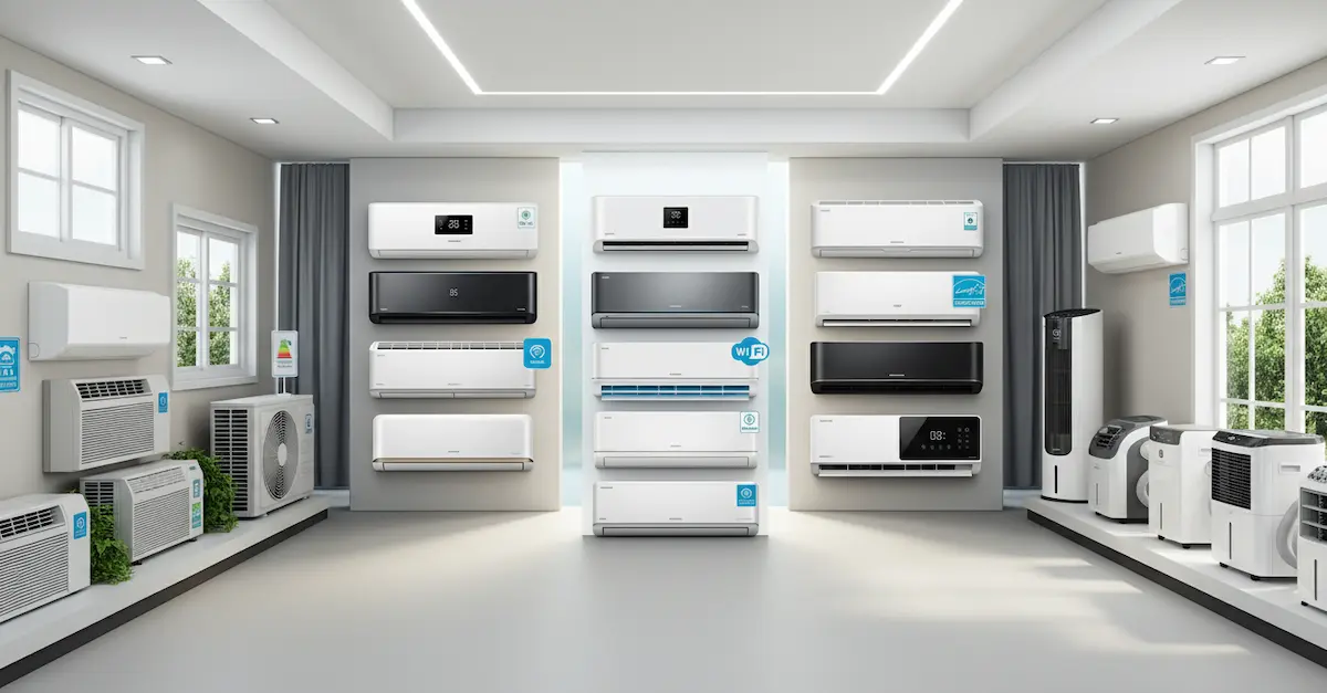 Los 5 Mejores Tipos de Aire Acondicionado para Comprar Online en EE. UU. (Guía 2025)