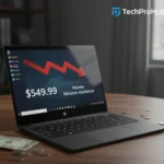 Microsoft’s latest 13-inch Surface Laptop is down to $549.99, a new record low price